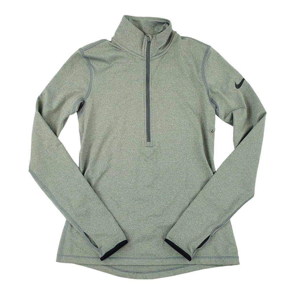 Nike Women's Dri Fit Size Medium Thumb Holes Long Sleeve Running Jacket NWOT